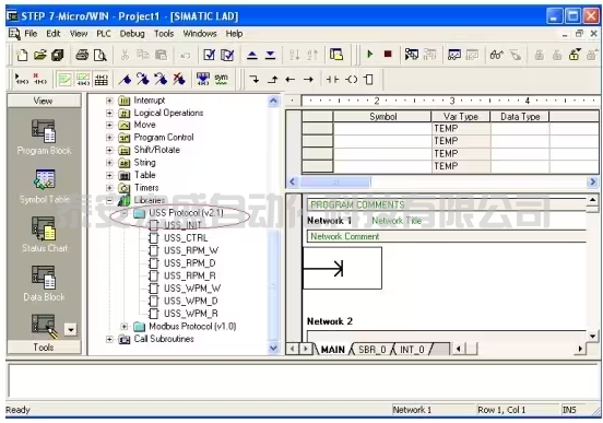 S7-200與MM440/MM430/MM420/G110 之間的USS通訊